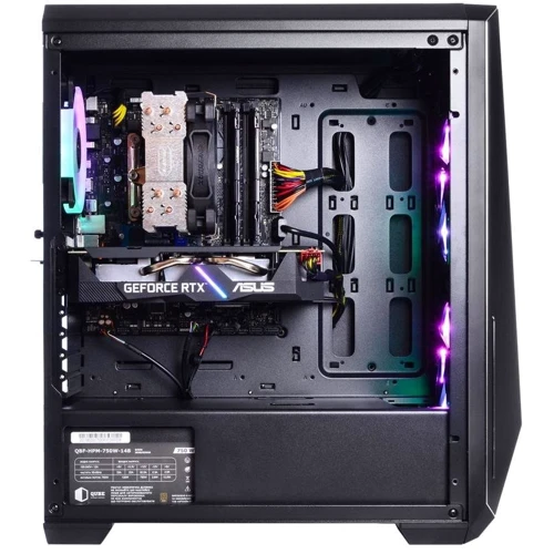 Персональный компьютер (ПК) ARTLINE Overlord X81 (X81v22): Видеокартка NVIDIA GeForce RTX 3060, 12 ГБ