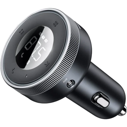FM-трансмиттер Baseus Car Wireless MP3 Charger (Wireless 5.0+5V/3.4A) Black (CCLH-01)