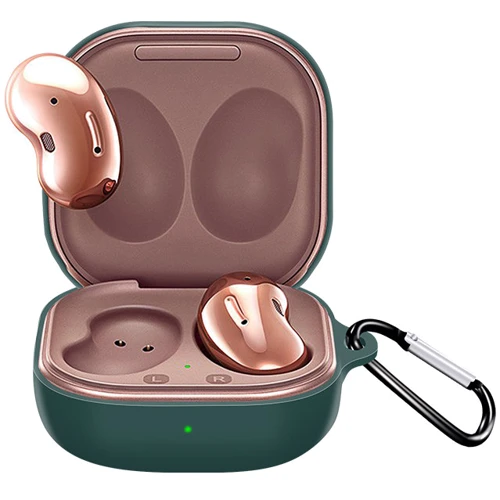 Чехол BeCover Silicon Case Dark Green (710092) for Samsung Galaxy Buds FE: Материал Силикон
