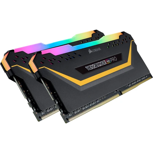 Corsair 16 GB (2x8GB) DDR4 3200 MHz Vengeance RGB Pro Black (CMW16GX4M2C3200C16-TUF) фото 2
