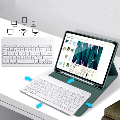 Аксессуар для iPad BeCover Case Smart Keyboard Dark Green for iPad Mini 6 2021 (712987) фото 6