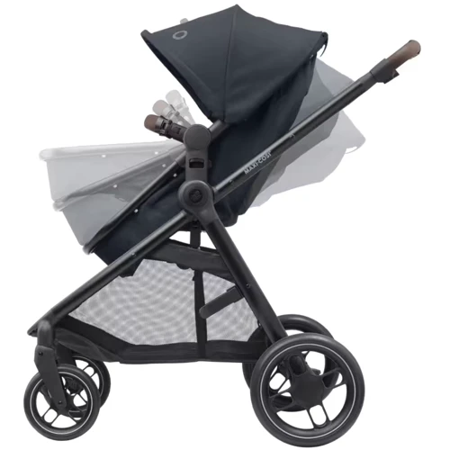 Коляска Maxi Cosi Zelia 3 Essenential Graphite (1210750110): Ширина шасси 62 см