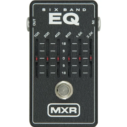 Педаль гитарных эффектов Педаль эффектов DUNLOP M109 MXR 6-BAND GRAPHIC EQ