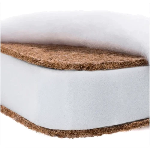 Матрас Babyroom Oval OKPK-120 (кокос, поролон, кокос) 11 см белый: Тип матраса беспружинный