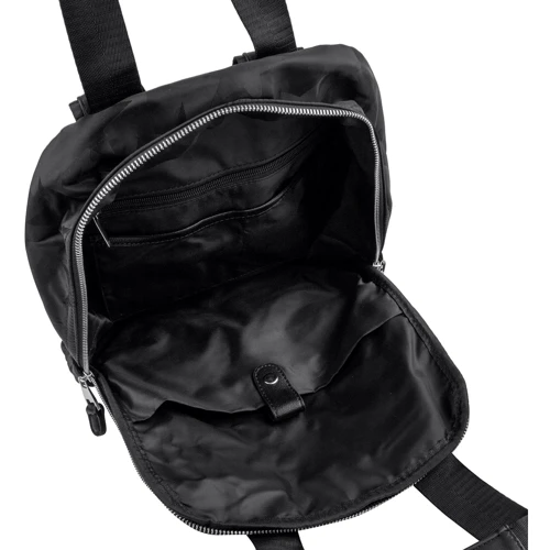 Женская сумка-рюкзак Valiria Fashion черная (3DETBH-6904-2): Материал Полиэстер