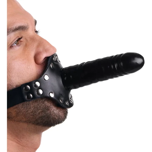 Кляп с фаллоимитатором Strict Leather Ride Me Mouth Gag