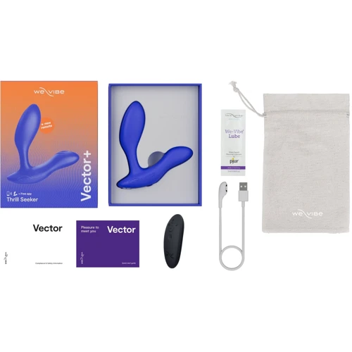 Смарт-вибромассажер простаты We-Vibe Vector+ Royal Blue