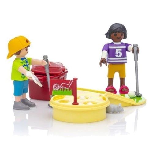 Конструктор Playmobil Детский минигольф 9439: Рекомендуемый возраст от 4 лет