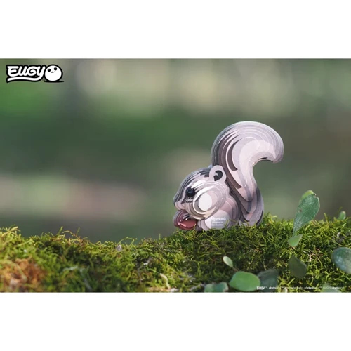 Сборная 3D модель Eugy Зоопарк: Бурундук (XEG-041)