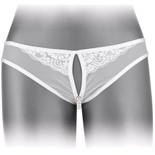 Трусики с жемчугом и доступом Fashion Secret Sophie White