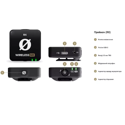Микрофонная радиосистема RODE Wireless ME фото 9