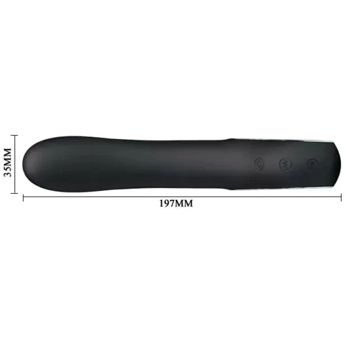 Классический вибратор Pretty Love Alston Vibrator Black