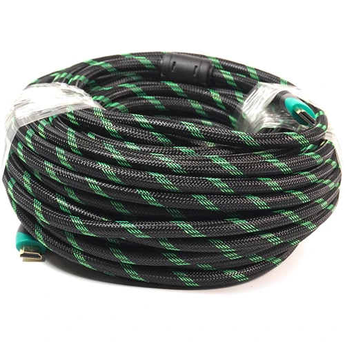 Кабель і перехідник PowerPlant HDMI - HDMI, 25м, 2.0V, Double ferrites, Highspeed (KD00AS1296)
