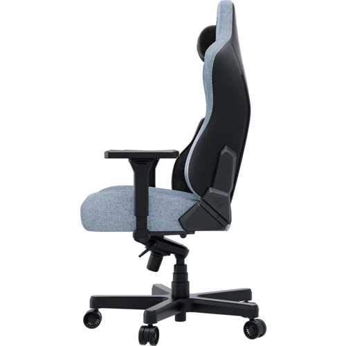 Кресло игровое Anda Seat Kaiser 3E XL Gray Blue Fabric (AD23YC-XL-09-T-CF-T01)