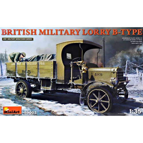 Британский грузовой автомобиль MINIART Первой мировой войны B-Type