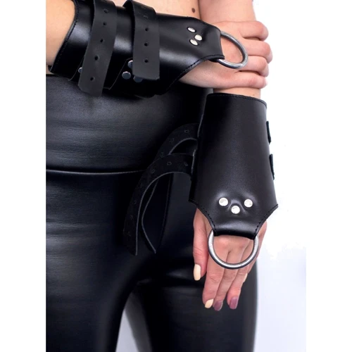 Манжеты для подвеса за руки Art of Sex Kinky Hand Cuffs For Suspension (натуральная кожа)
