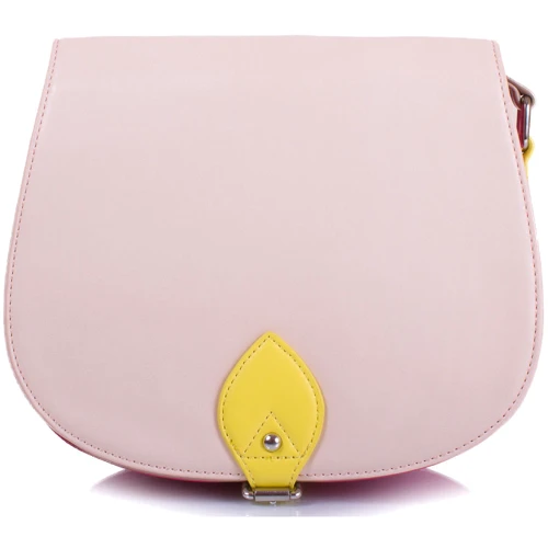 Женская сумка почтальонка Amelie Galanti розовая (A959604-pink): Застежка Магнитная