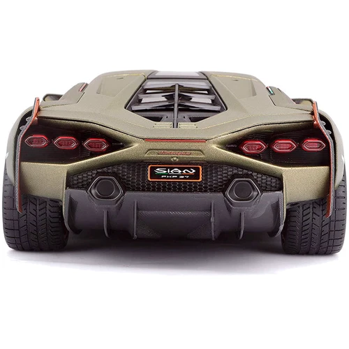 Автомодель - Lamborghini Sián FKP 37 (матовий зелений металік, 1:18) фото 9