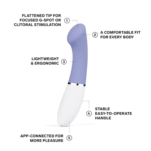 Вибратор точки G Lelo Gigi 3 Powder Blue