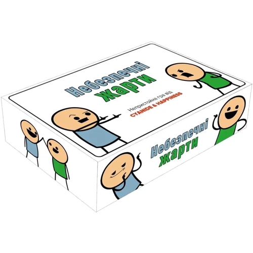 Настільна гра Мадярочка Небезпечні жарти (Joking Hazard) 18+ (220722): Тип Взрослые