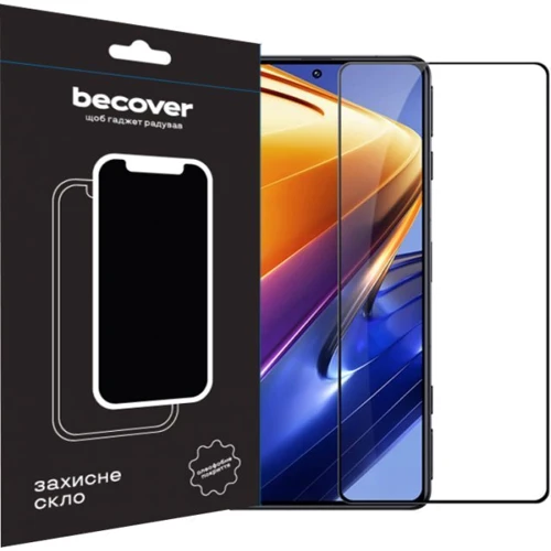 Аксессуар для смартфона BeCover Tempered Glass Black for Tecno Spark 20 (KJ5n) (710626)
