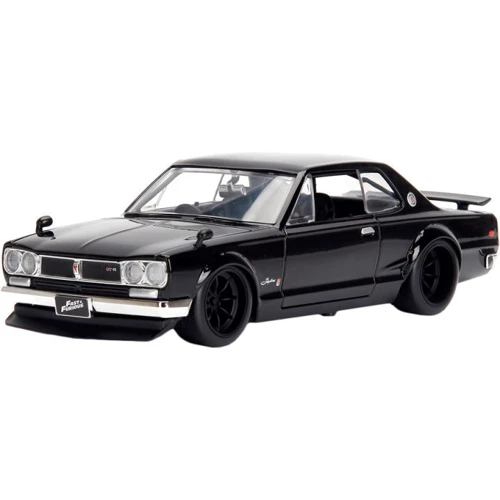 Машина металлическая Jada Форсаж Nissan Skyline 2000 Черная 1:24 (253203004): Материал Металл