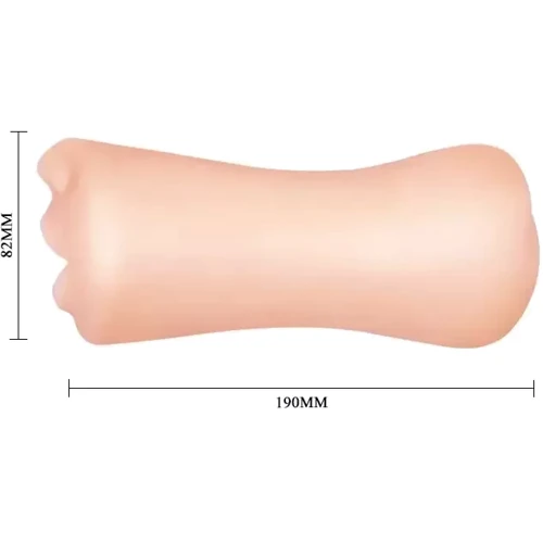 Мастурбатор 2в1 CRAZY BULL - Gemini Realistic Oral Sex Sensations (BM-009215U)