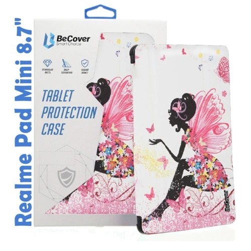Аксессуар для планшетных ПК BeCover Smart Case Fairy for Realme Pad Mini 8.7 (708350): Цвет рисунок
