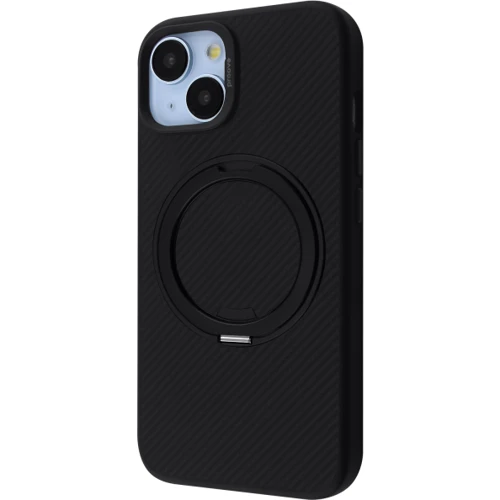 Чехол для iPhone Proove Reinforce Case with Magnetic Ring Black for iPhone 15