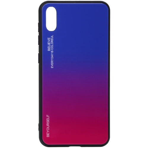 Чехол для телефонов BeCover Gradient Glass Blue/Red for Vivo Y91C (704048)