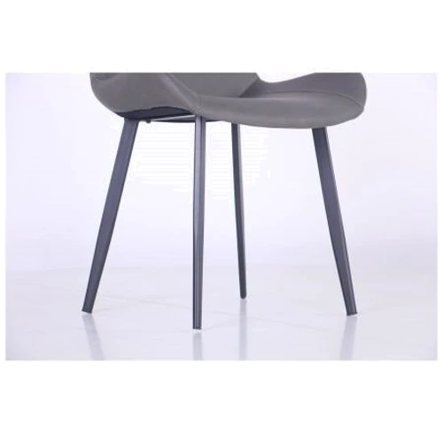 Стул обеденный AMF Chris black/PU gray (547061) фото 7
