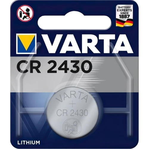 Varta CR-2430 bat(3B) Lithium 1шт (06430101401)