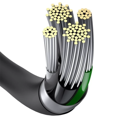 Кабель Baseus USB Cable to Lightning Superior Series 2.4A 2m Black (CALYS-C01) фото 4
