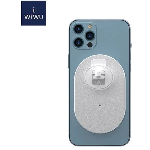 Держатель WIWU Car Holder Air Ven Mount MagSafe CH-306 Silver 15W for iPhone 16 I 15 I 14 I 13 I 12 series  фото 6