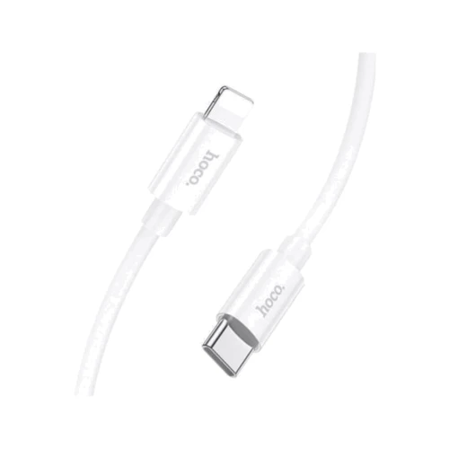 Кабель Hoco Cable USB-C to Lightning X87 2.4A 1m White