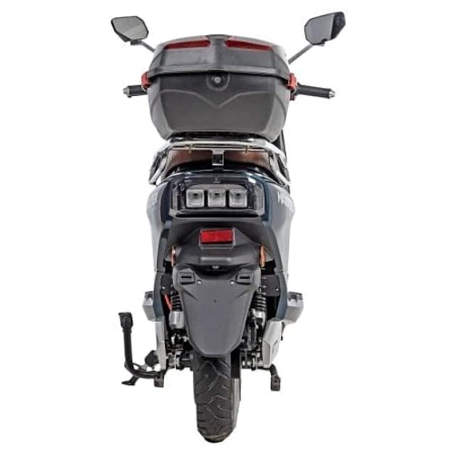 Электроскутер Maxxter LUMINA 1500 Вт Blue: Особенности Грузовой, Двухместный, С большим запасом хода, Мощные, С рулем, С сиденьем