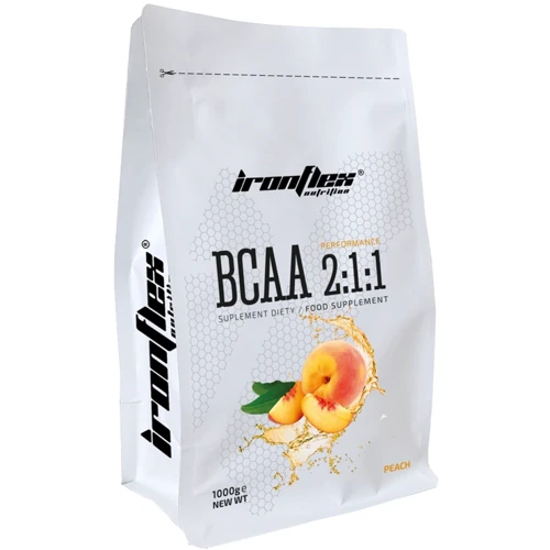 Амінокислота для спорту Iron Flex BCAA Performance 2-1-1 1000 g / 200 servings / Peach
