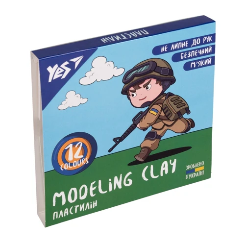 Пластилін YES Місники 12 кольорів 240 г (540638)