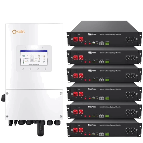 

Система хранения энергии Solis S6-EH1P6K-L-PLUS-LDY14.4K1-LFP 6kW 14.4kWh 6BAT LiFePO4