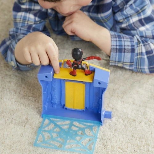 Ігровий набір SPD Hasbro Міські квартали Спайді та його дивовижні друзі (F8362 SAF CITY BLOCKS BANK MILES) фото 3