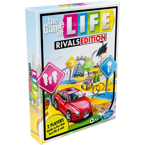Игра настольная дорожная HASBRO GAMES GAME OF LIFE RIVALS EDITION E9268 (E8134_E9268): Возраст от 8-ми лет