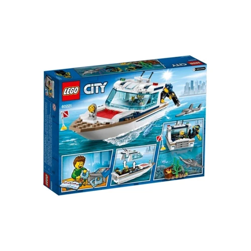 Конструктор LEGO City Яхта для дайвінгу (60221): Серія City