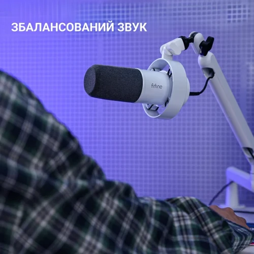 XLR Микрофон Fifine K688W фото 9