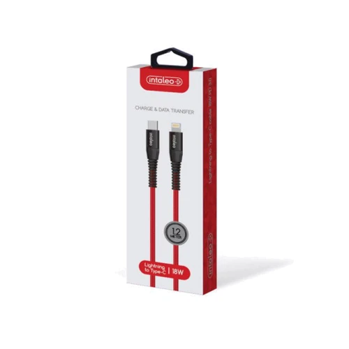 Кабель Intaleo Cable USB-C to Lightning 18W 1.2m Red (CBRNYTL1) фото 3