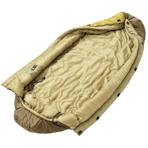Спальный мешок Turbat Vogen Winter khaki/mustard 195 см хаки/горчичный (012.005.0329): Длина 225 см (рост 195 см)