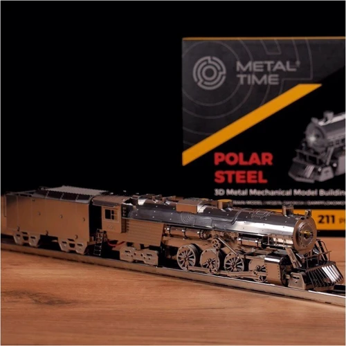 Колекційна модель-конструктор Metal Time Polar Steel Полярний експрес (MT052ST): Тип моделі железная дорога, поезда