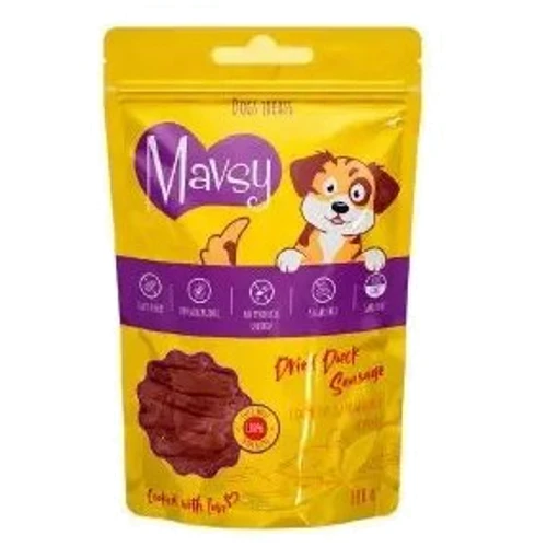 Лакомство для собак Mavsy Dried Duck Sausage Сосиски из утки 100 г (LSS08)