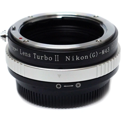 Адаптер для объективов Mitakon Zhongyi Turbo Adapter Mark II Nikon F Mount G Lens to Micro Four Thirds (MTKLTM2AIM43): Производитель Mitakon Zhongyi