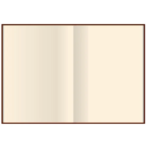 Деловая записная книжка А5, тиснение "Бабочка" фольга, Vivella, тв. обл., кремовый нелинованный блок, бирюза (O20800-21) фото 1