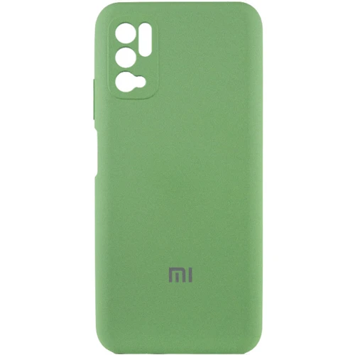Чехол для телефонов Mobile Case Silicone Cover Shield Camera Mint for Xiaomi Redmi Note 10 5G / Poco M3 Pro / Poco M3 Pro 5G